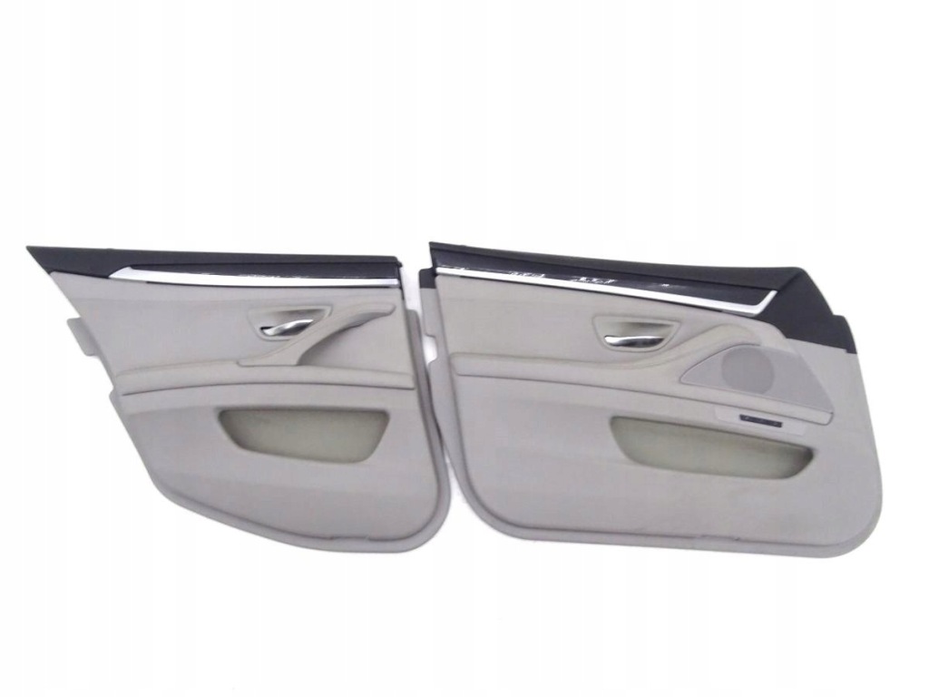 Bmw 5 f11 kombi 10-17 сидіння sport заднє сидіння обшивки сіра шкіра eu 24 tys km Оригінал