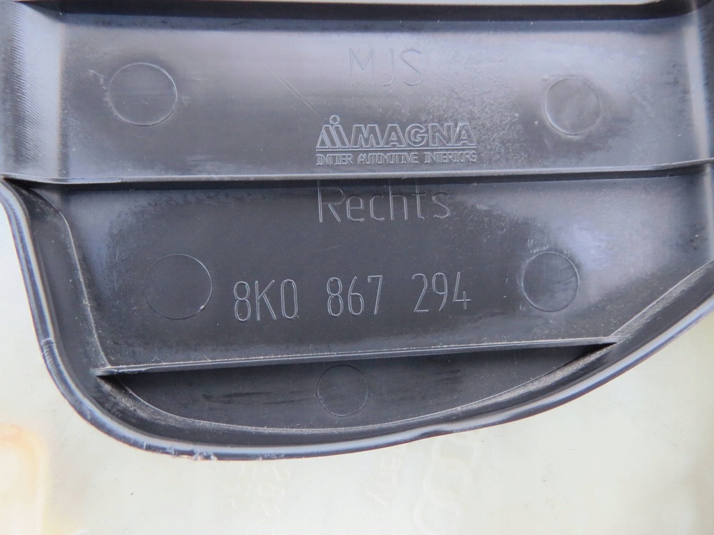 фото №16, Защита накладка обшивка стойка b среднего правая 8k0867294 audi a4 b8