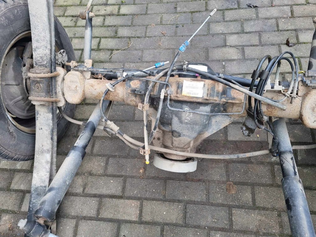 фото №8, Ford trasit міст ресора ресори амортизатор щітка 2.0dci 40kk 21r