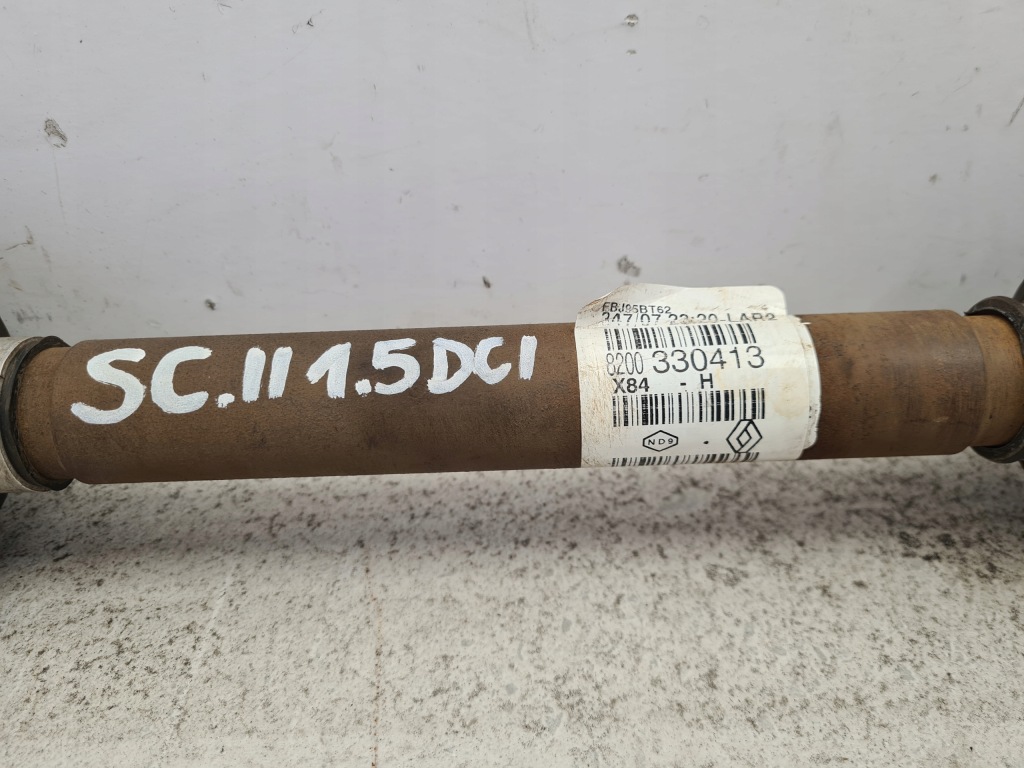 фото №5, Renault scenic ii 1.5 dci привідний вал ліва 8200330413