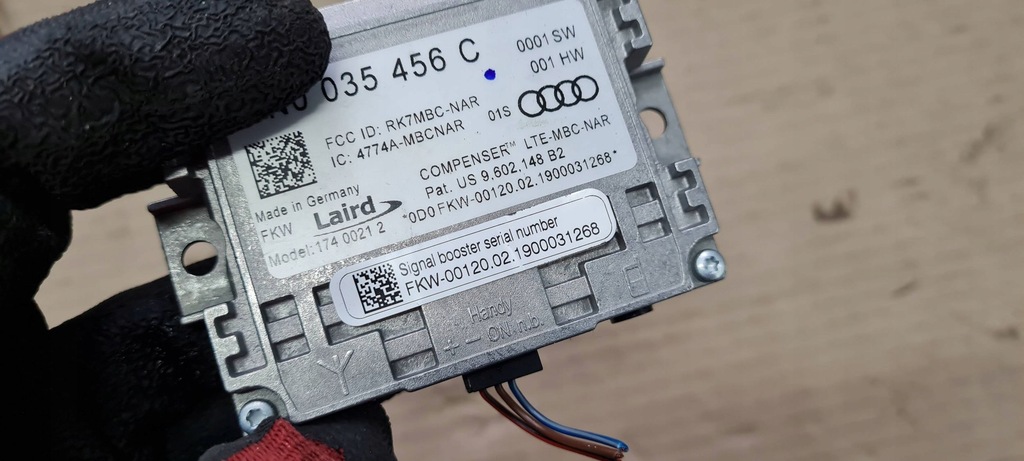 фото №9, Sq5 80a q5 підсилювач сигналу телефону 4n0035456c