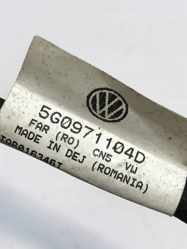 фото №5, Vw golf vii джгут бампера задня 4 pdc 5g0971104d