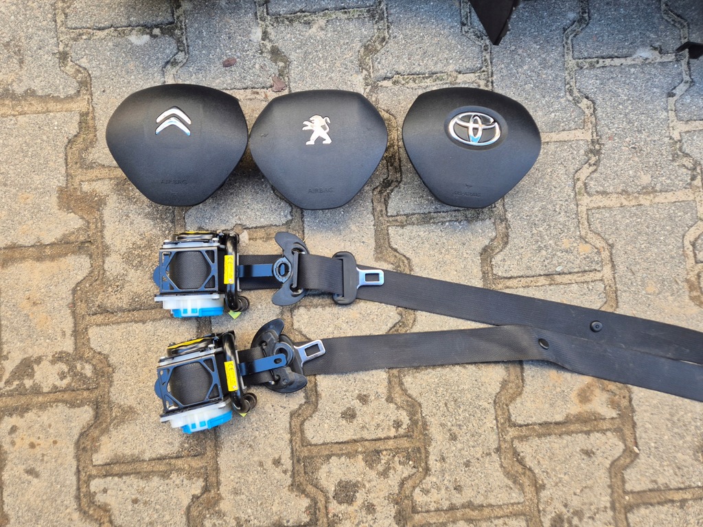 фото №5, Toyota aygo ii peugeot 108 ii citroen c1 ii подушка безопасности консоль оригинал комплект