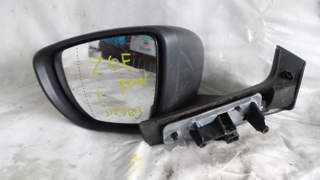 фото №2, Зеркало левая renault zoe 2018 7 pin поворотник идеальное состояние