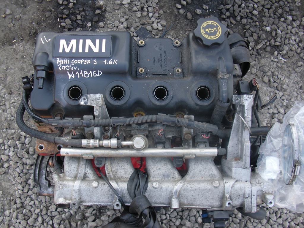 фото №2, Mini cooper r50 r52 r53 1.6k компресор 2005 w11b16d двигун кований wał