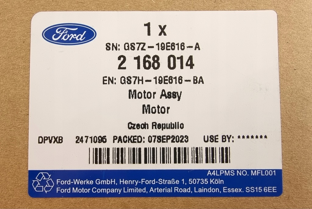 фото №11, Двигун регулювання перемикання обдув s-max mondeo edge