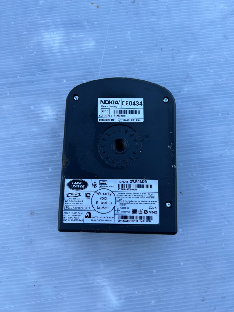фото №1, Land rover range rover модуль bluetooth nokia xvj500420