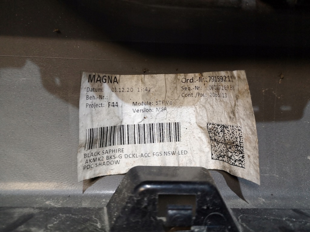 фото №14, Бампер перед bmw 2 ii f44 m-pakiet