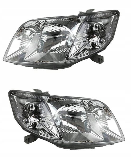 фото №1, Toyota corolla e12 комплект фари лампи перед