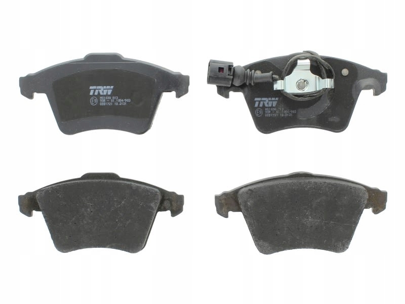 Гальмівні колодки ham. перед vw touareg 02- trw Київ