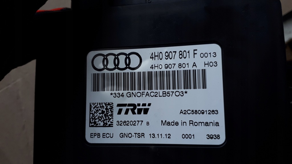 фото №5, S6 c7 4g a6 модуль гальма 4h0907801f a7 4g s7