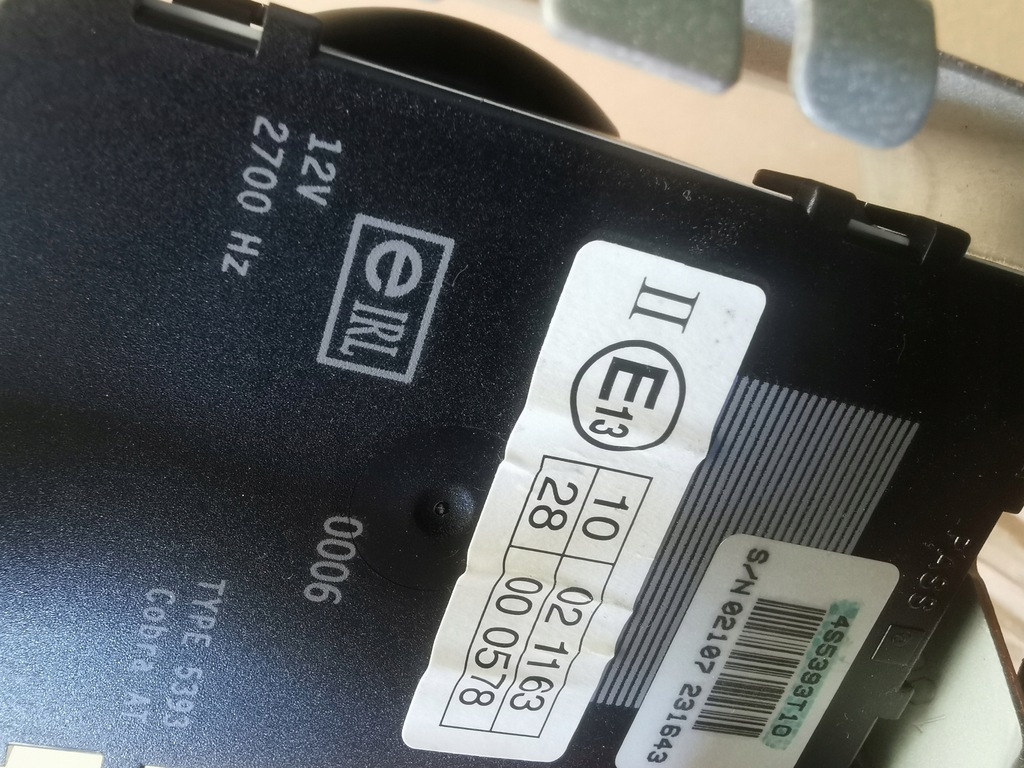 фото №4, Сирена alarm toyota prius iii