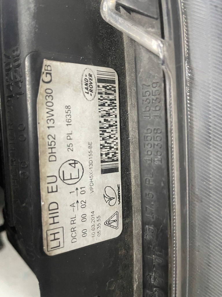 фото №9, Лампа ліва передня land rover freelander ii 2 lift ксенон лівий перед