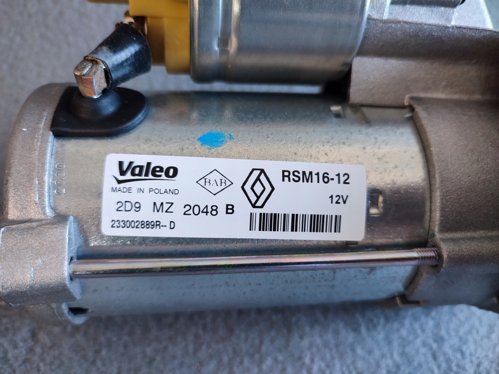 Trafic 3 vivaro b стартер новий ory 233002889r Київ