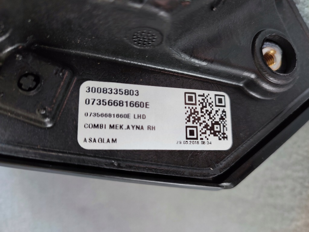 фото №5, Opel combo d дзеркало праве механічна коробка передач 3008335803