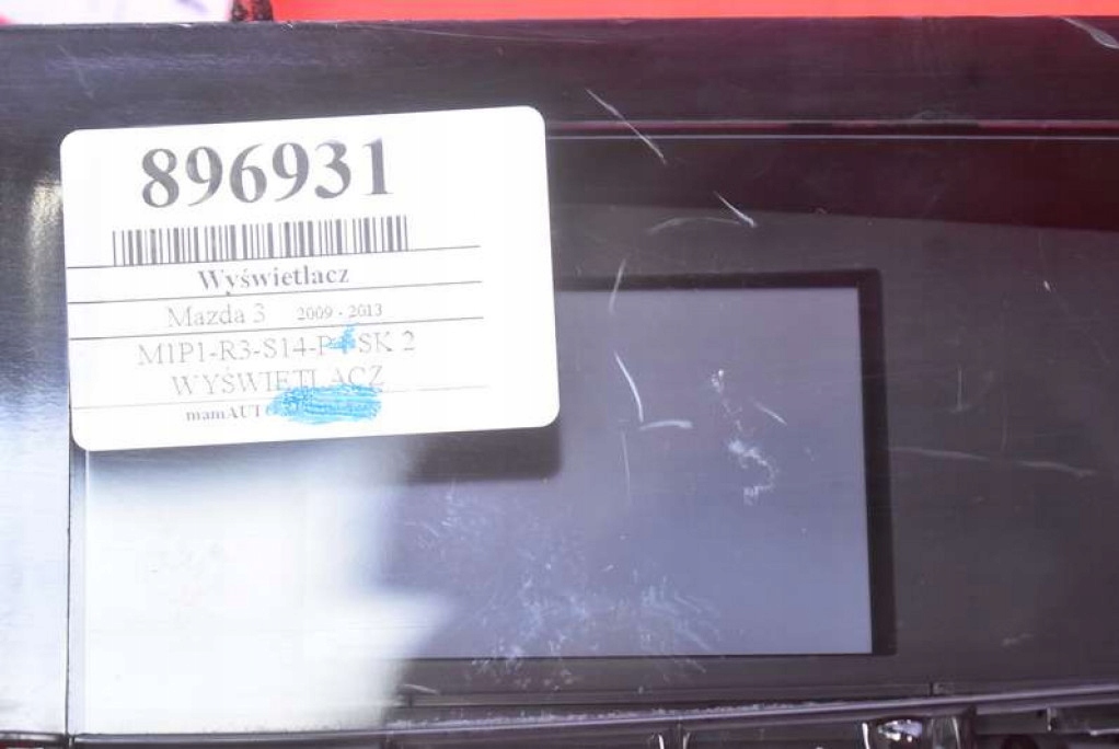фото №13, Дисплей bbp3-61-1j0f mazda 3 2 ii bl 09-13