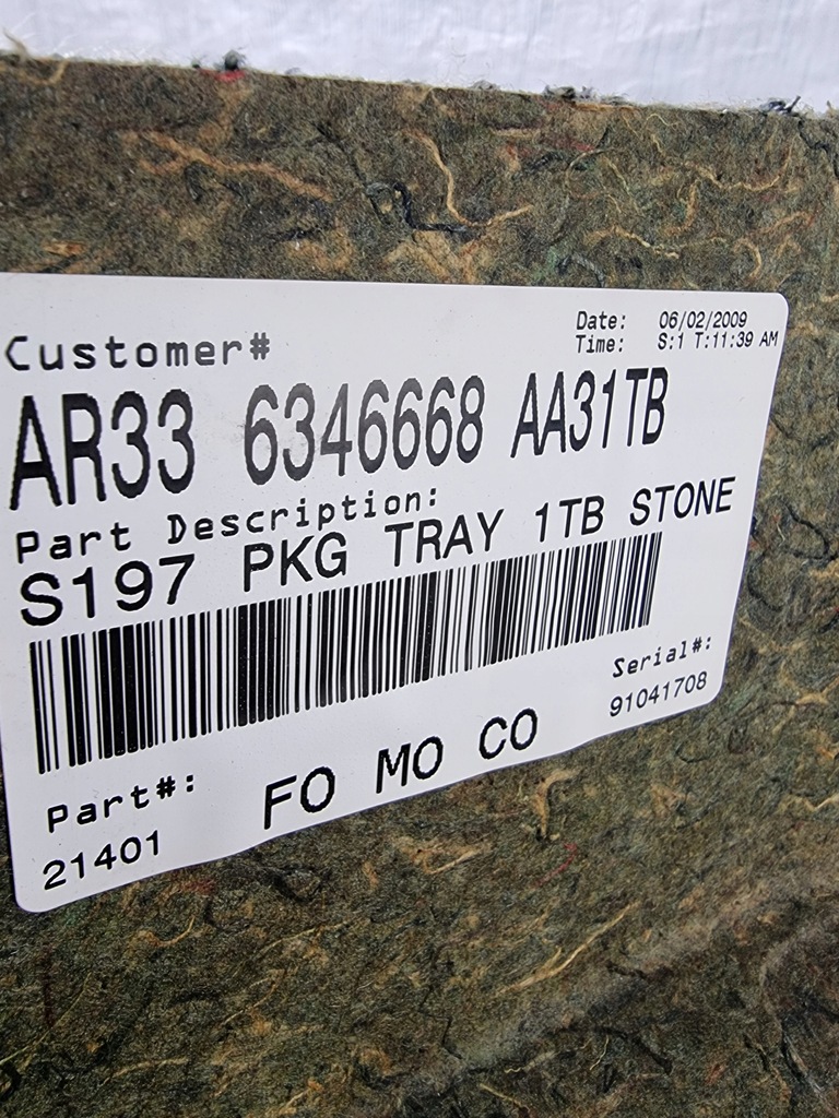 фото №7, Полка задняя багажника ford mustang v 2010-2014