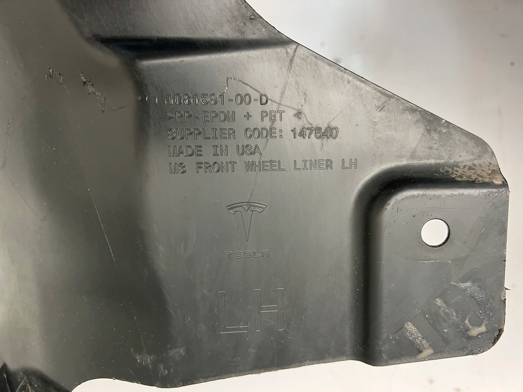 фото №9, Tesla model 3 подкрылок передние левая перед 17- n