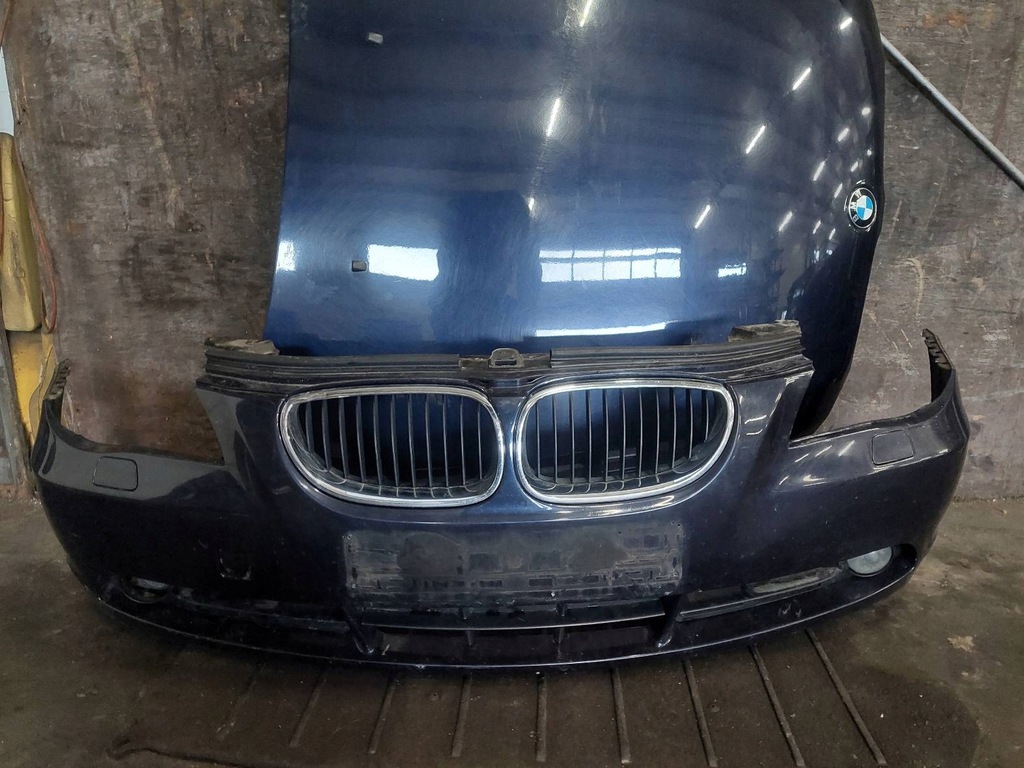 фото №12, Kompletny перед капот бампер крила лампи pas bmw e60 e61 317/5