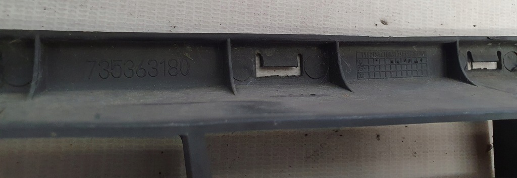 фото №8, Lancia musa 04- решётка бампера перед оригинал