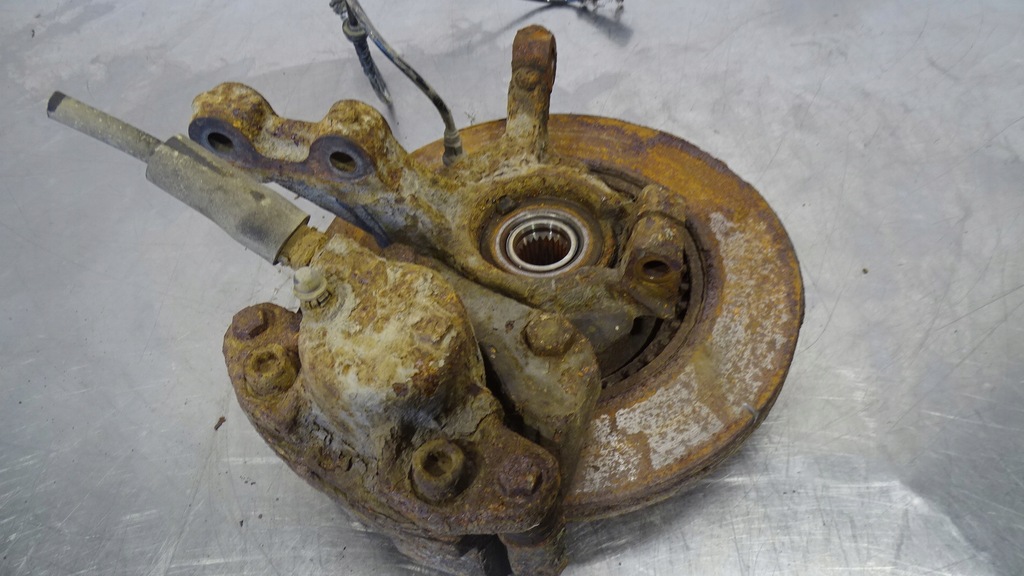 фото №9, Поворотный кулак ступица правый перед renault twingo ii 1.2