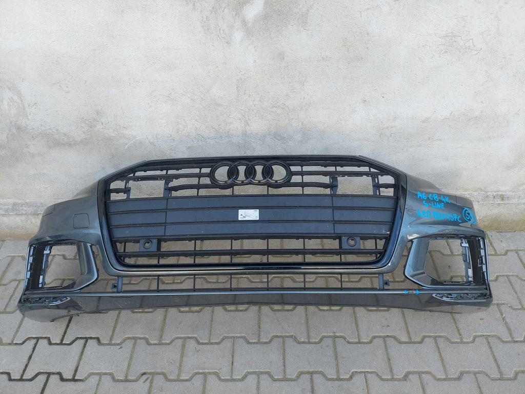 фото №1, Audi a6 c8 4k s-line бампер перед передний