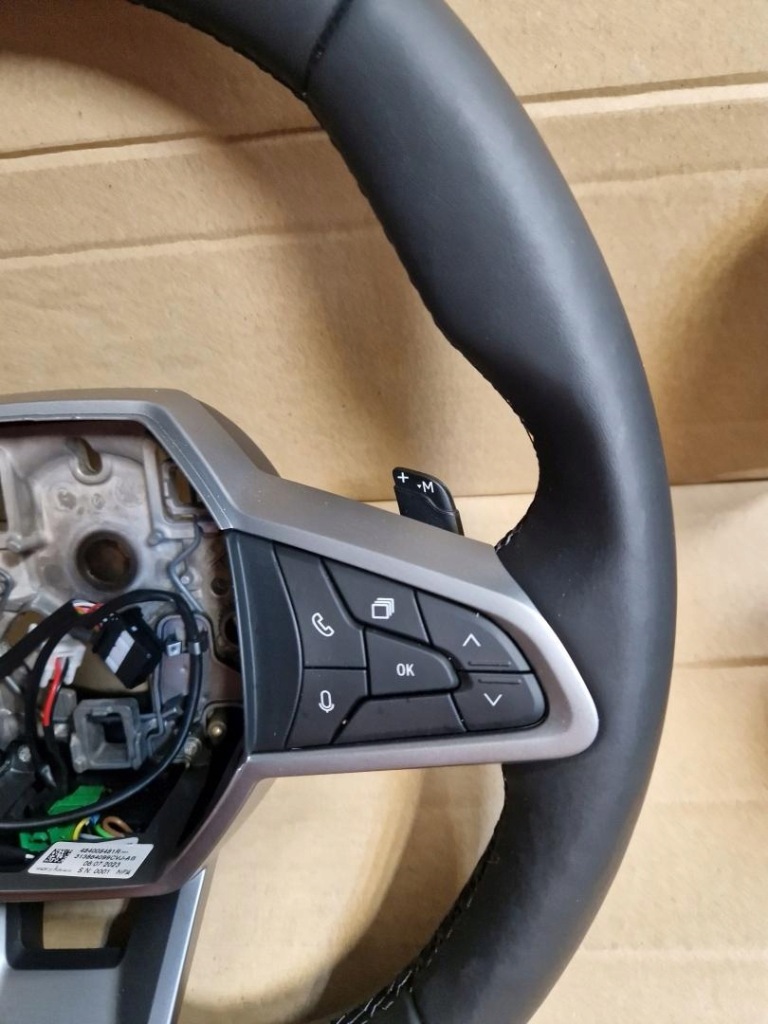 фото №2, Повітропровід пелюстки перемикання шкіра renault clio v