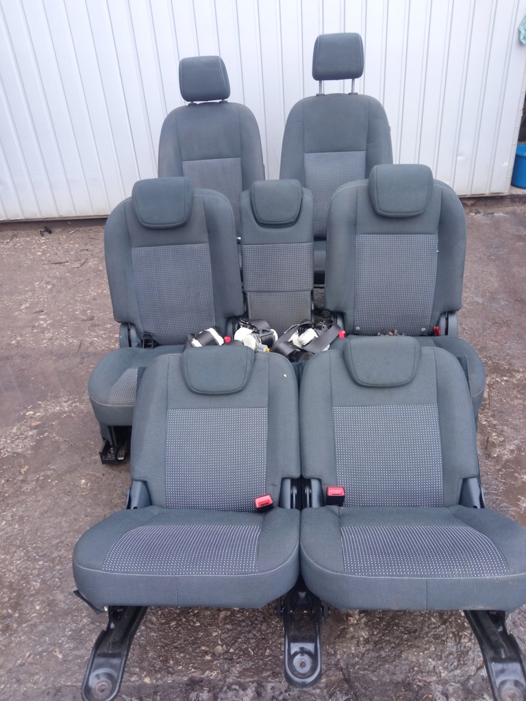 фото №2, Ford c-max grand сидіння 2 3 ряд ремені trend