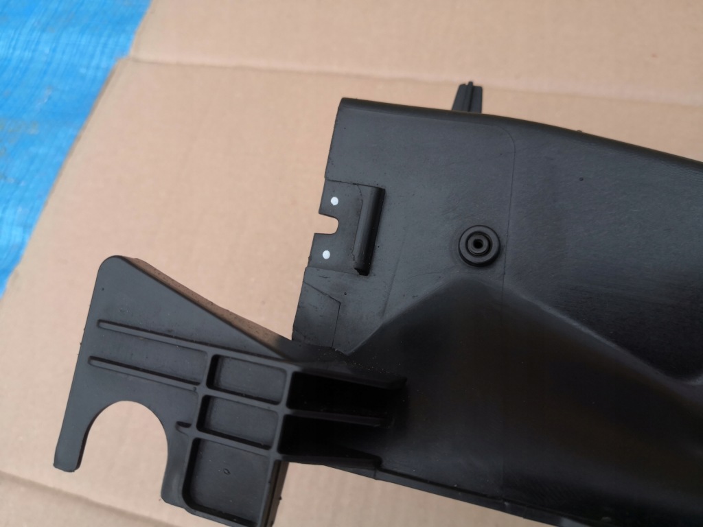 Tesla s рестайлинг  16- впуск активный воздуховод воздуха Оригинал