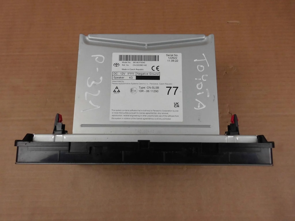 фото №6, Toyota c-hr chr 2022 lift радио экран дисплей 86140f4340 86140-f4340