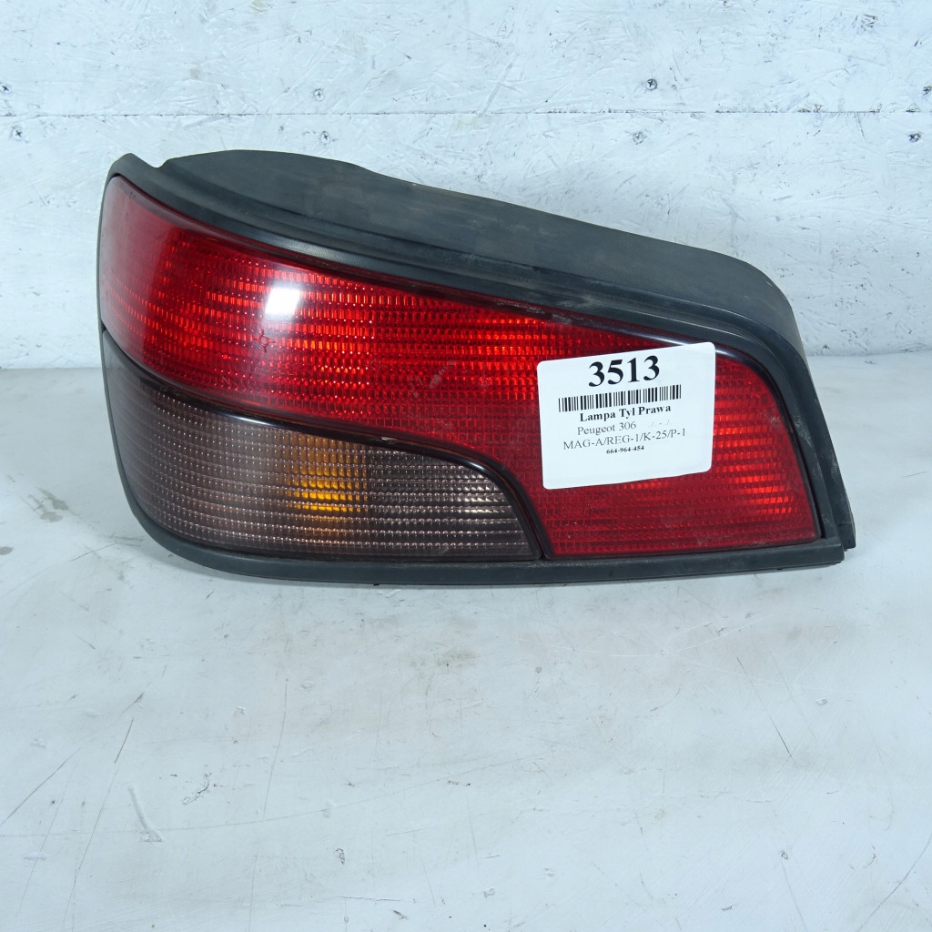 фото №1, Peugeot 306 хетчбек лампа задня ліва
