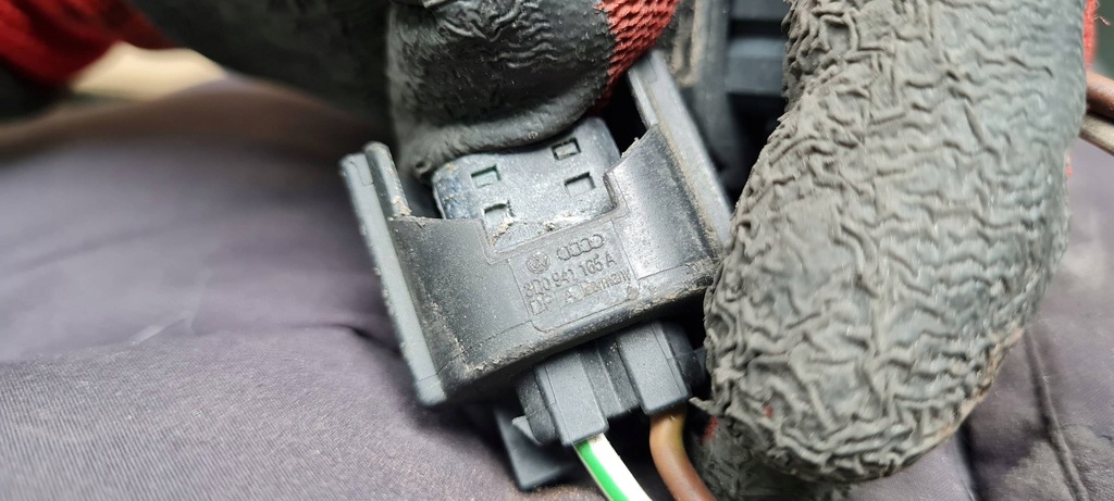 фото №6, A4 b6 b7 b8 штекер колодка роз'єми протитуманної фари 2x 3d0941165a a5 8t q5 a6 c7