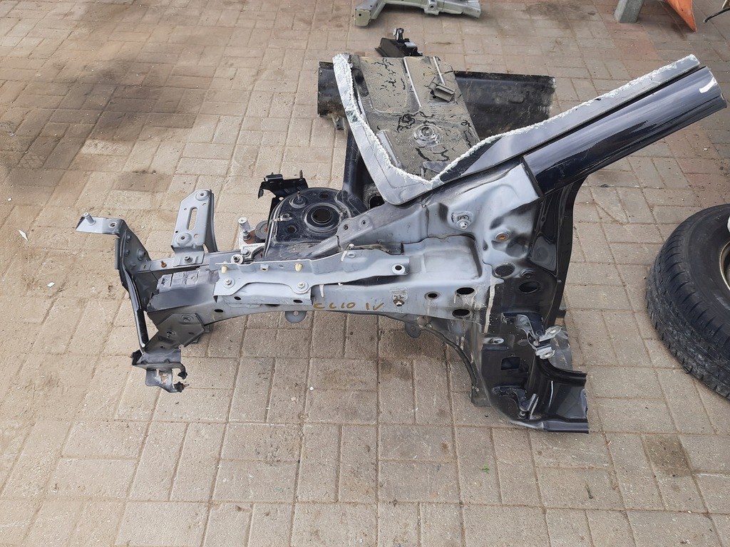 фото №3, Лонжерон четверть левая renault clio iv