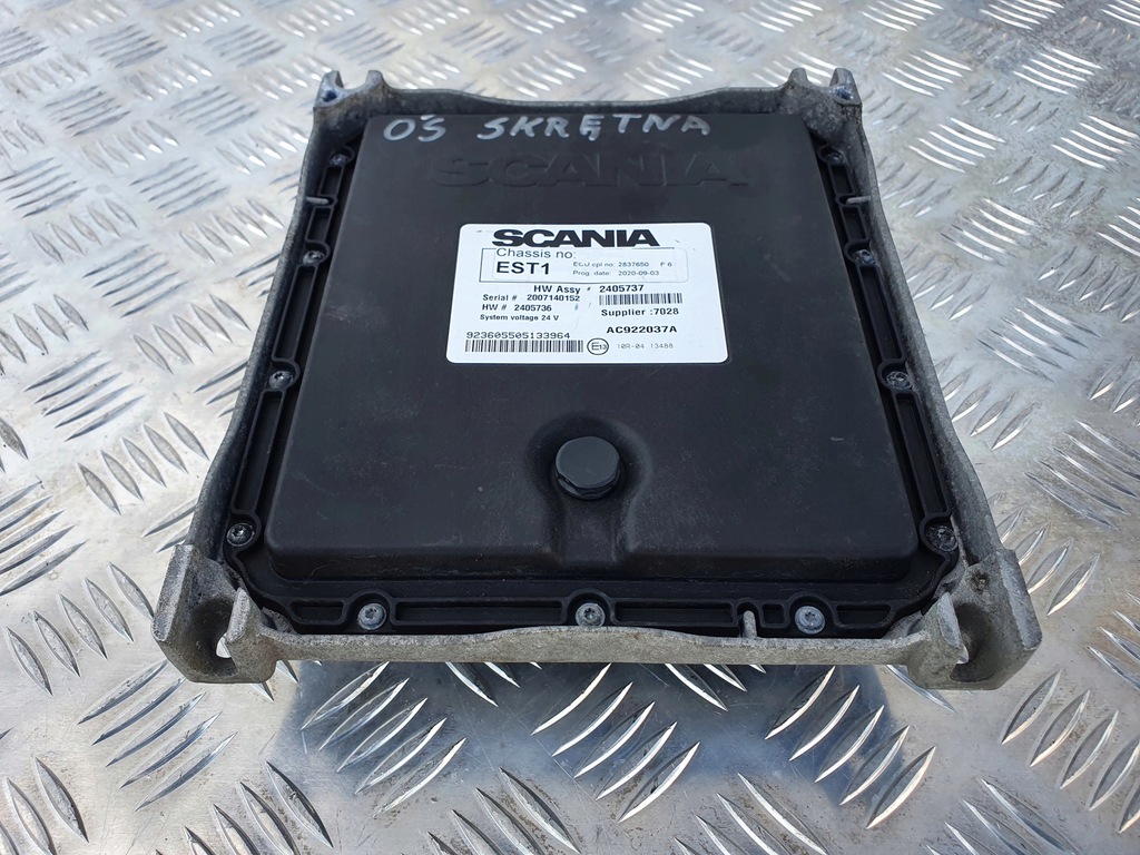 фото №1, Блок управления osi поворотная est 1 scania r s