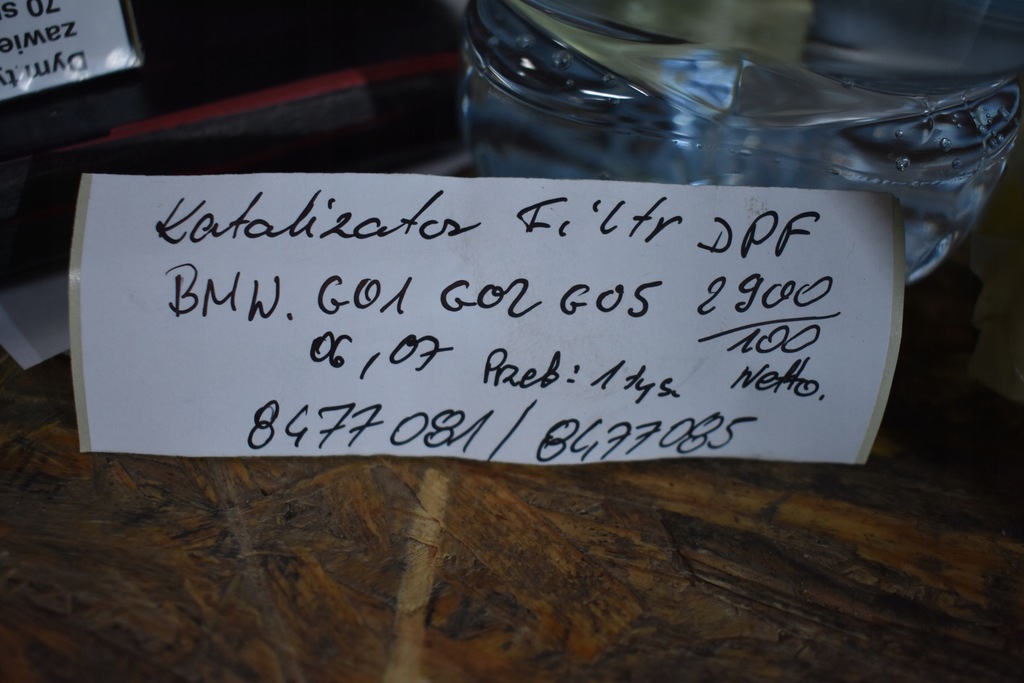 фото №5, Idealny катализатор фильтр dpf bmw g01 g02 g05 g06 g07 1