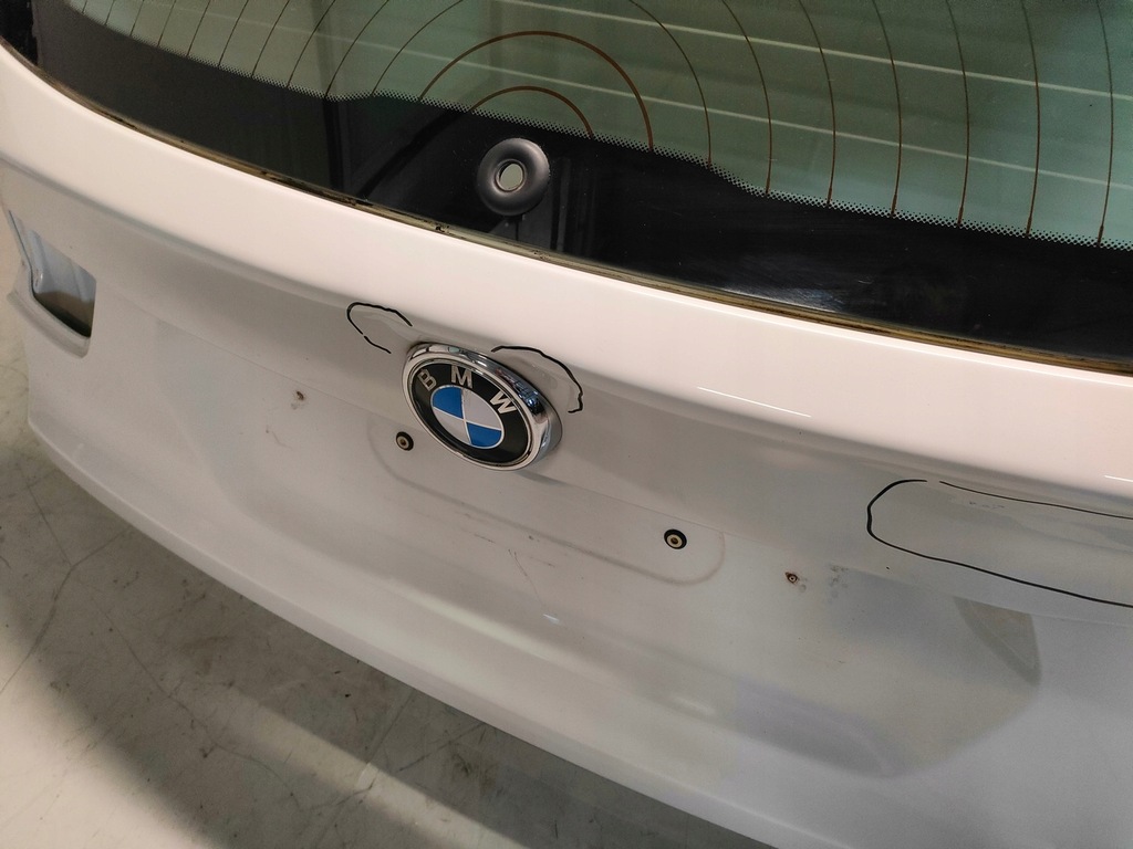 фото №10, Bmw x3 f25 крышка багажника alpinweiss