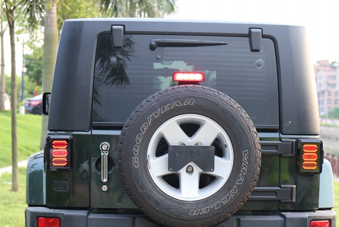 фото №5, Свет стоп jeep wrangler jk / третий свет стоп nad колесо запасное