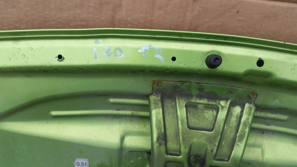 фото №10, Капот передняя hyundai i20 tk 5d