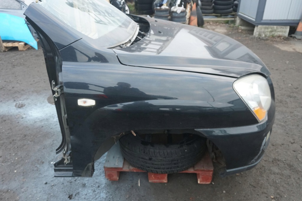 фото №15, Kia sportage ii lift перед бампер капот крыло лампы pas передний решётка радиатора 1k