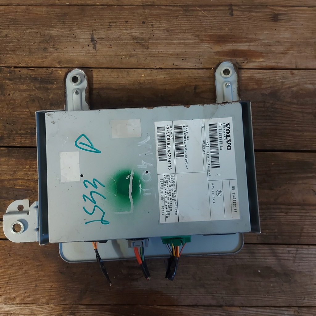 фото №1, Підсилювач радіо volvo v40 ii 31409935aa