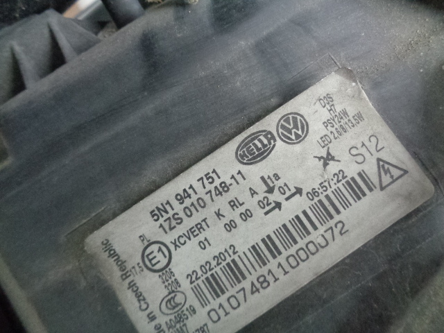 фото №11, Капот бампер крыло лампа vw volkswagen tiguan i lift 5n 2.0 tdi lb9a