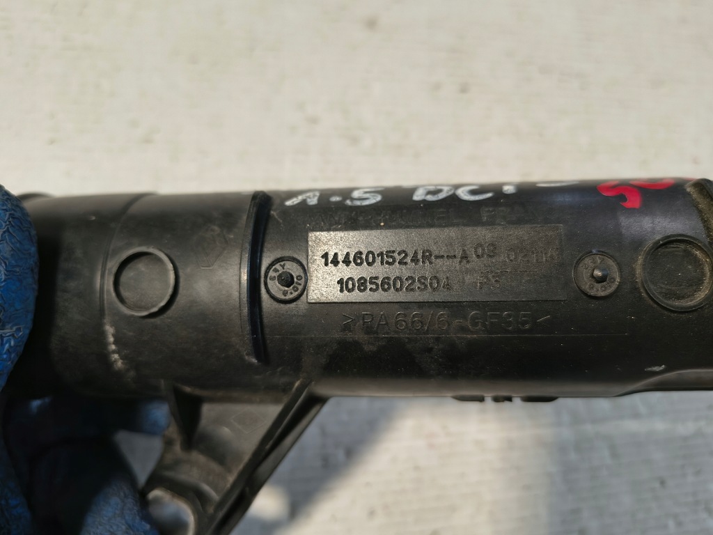 фото №3, Dacia sandero ii труба wąż интеркулер 144601524r