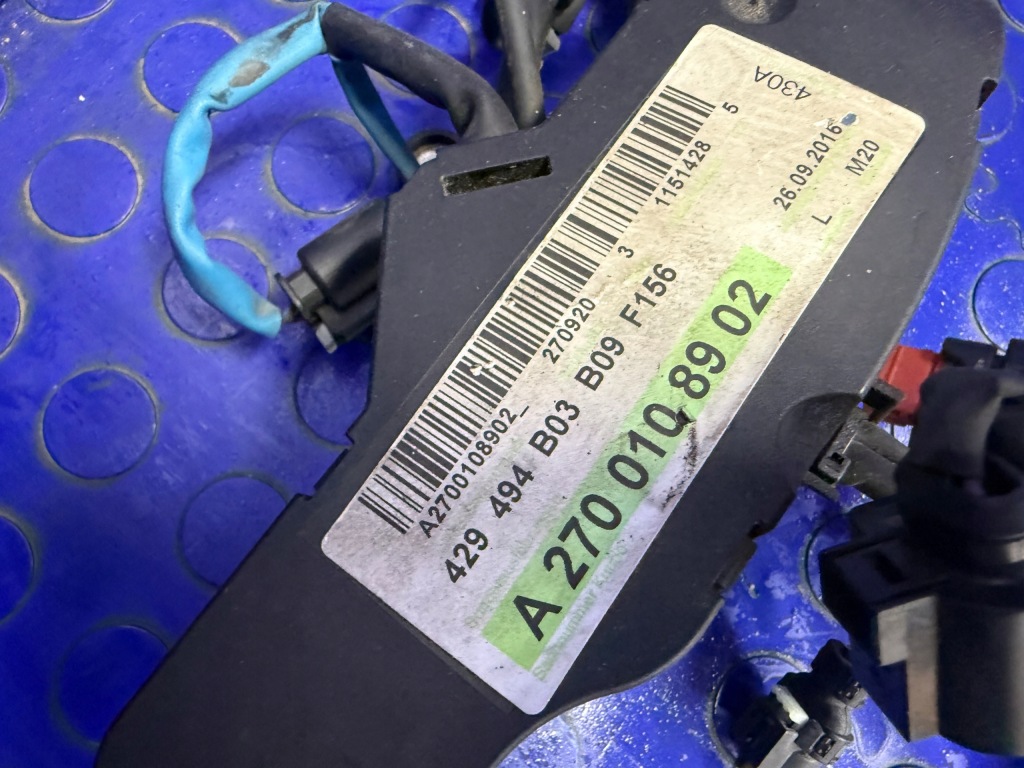 Mercedes cla w117 2.0b жгут электропроводка комплектная двигателя oem a2700108902 с Разборки