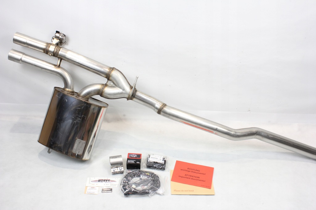 фото №1, Спортивний вихлоп активний jcw mini f55 f56 f57