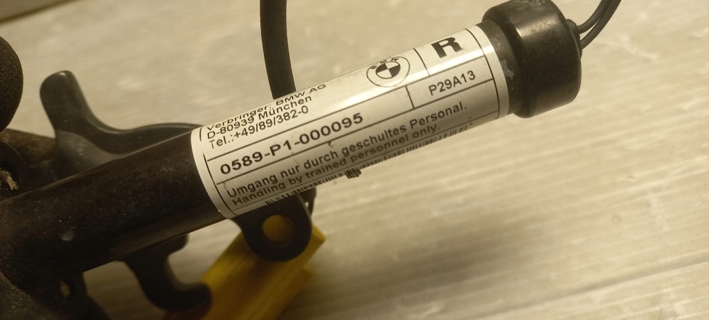 фото №7, Датчик ударный удара патрон bmw f10 f11 7263056