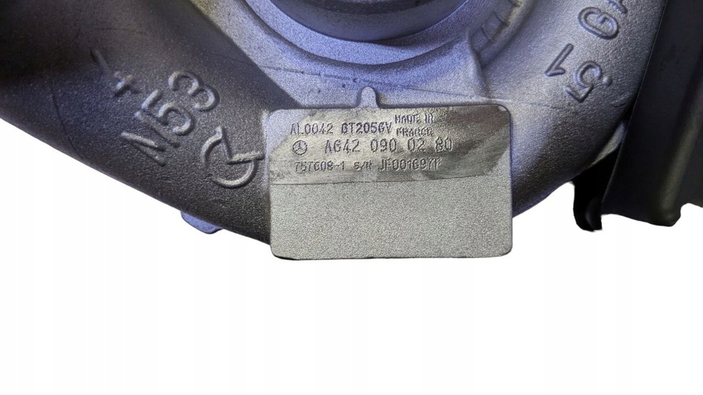 фото №1, Турбина 3.0 sprinter c-class vito g-class gl ml w211 commander chrysler 300