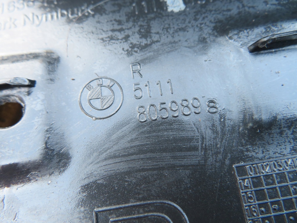 Кронштейн направляющая бампера bmw x1 f48 правое 51118059898 Доставка