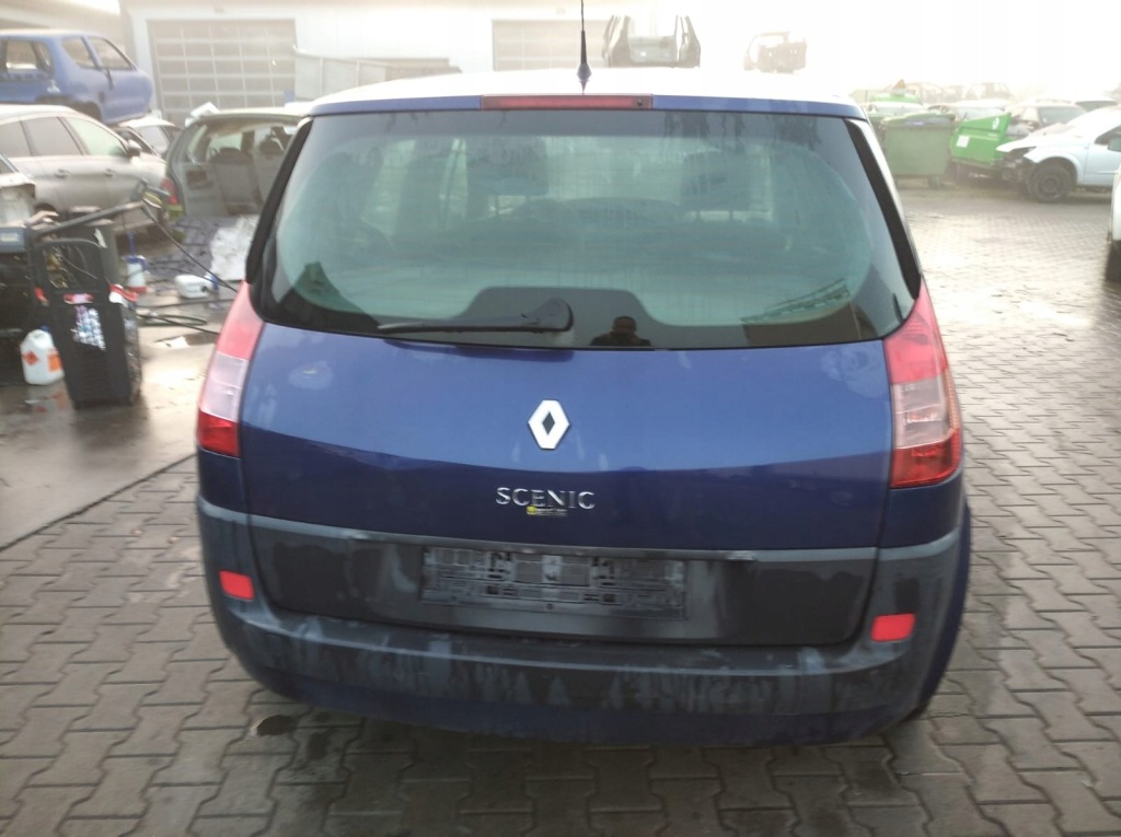 Renault scenic 2 2 03-06 перед бампер крыло  капот фара ремень tef43 комплект Цена