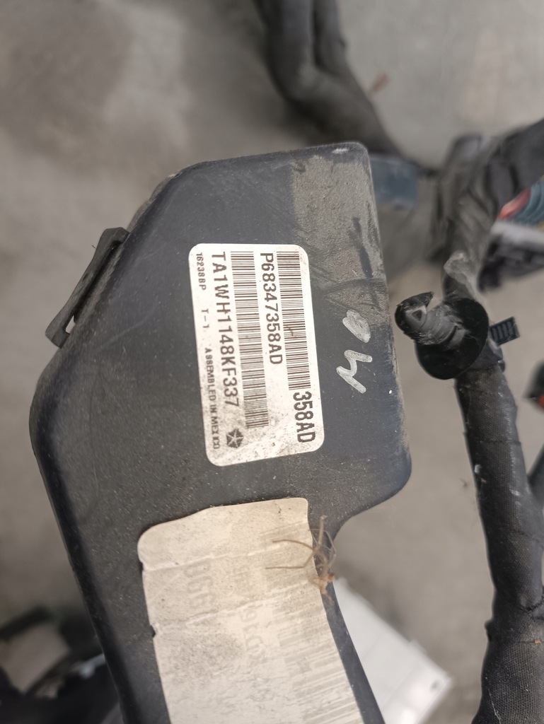 фото №6, Jeep cherokee kl джгут панелі приладової панелі ліва