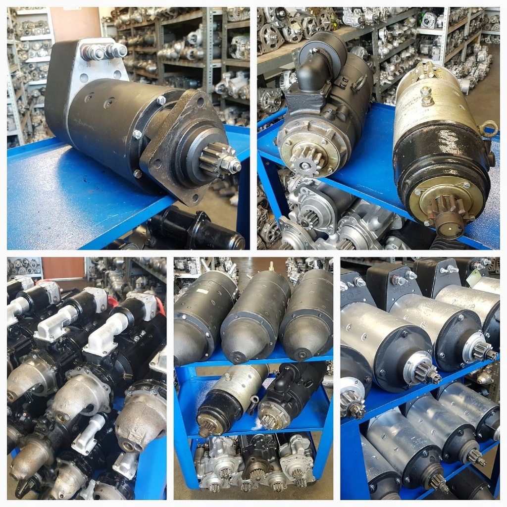 фото №5, Стартер jelcz autosan fadroma sw680 koparka ifa spychacz зарядний пристрій sw400